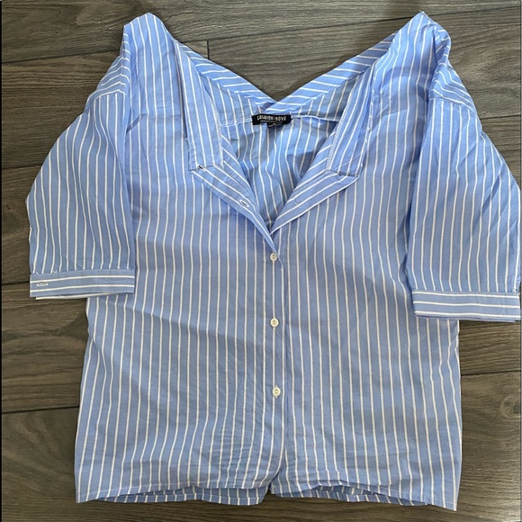 Off the Shoulder Came Close Top-Fashion Nova - Picture 6 of 7